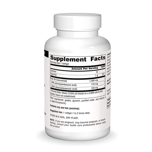 Жирні кислоти Source Naturals Omega EPA Fish Oil 1000 mg, 100 капсул. Фото 2