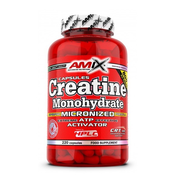 Креатин AMIX Creatine Monohydrate, 220 капсул
