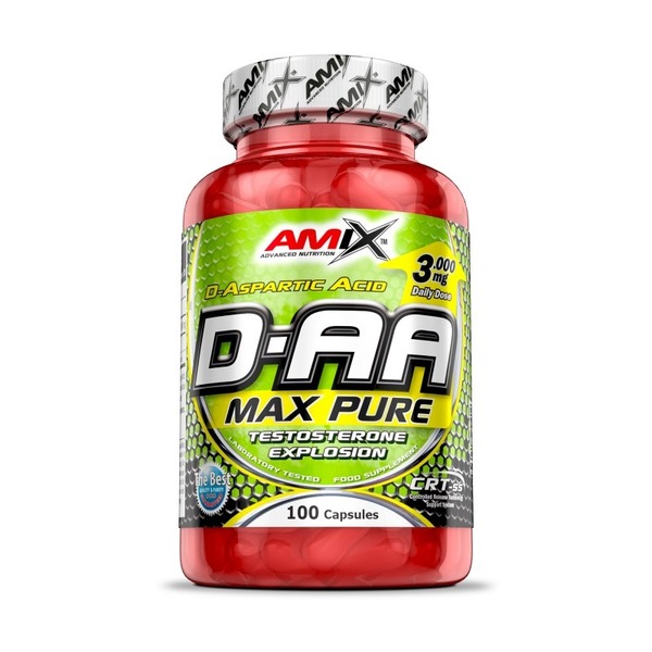 Стимулятор тестостерону AMIX D-AA, 100 капсул