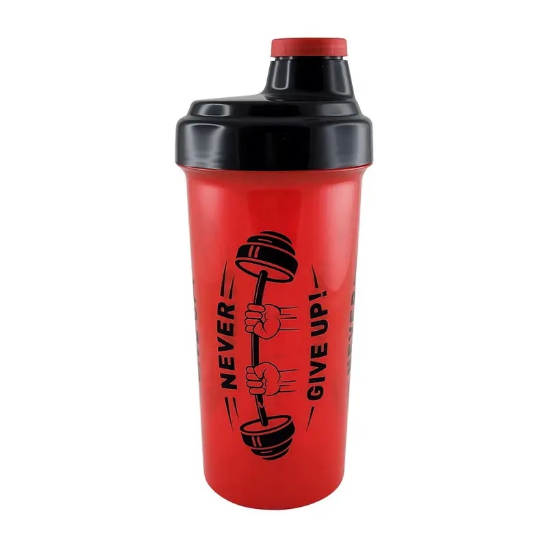 Шейкер No Brand Never Give Up 700 мл, Red