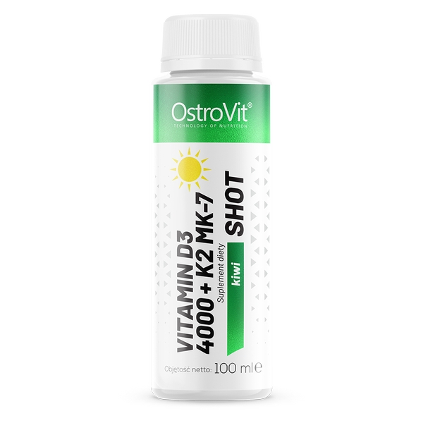Витамины и минералы OstroVit Vitamin D3 4000 + K2 MK-7 Shot, 100 мл