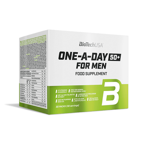 Витамины и минералы BioTech One-A-Day 50+ for Men, 30 пакетиков