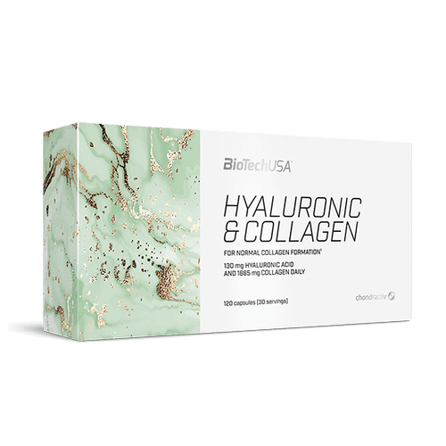 Препарат для суглобів і зв'язок BioTech Hyaluronic Collagen, 120 капсул