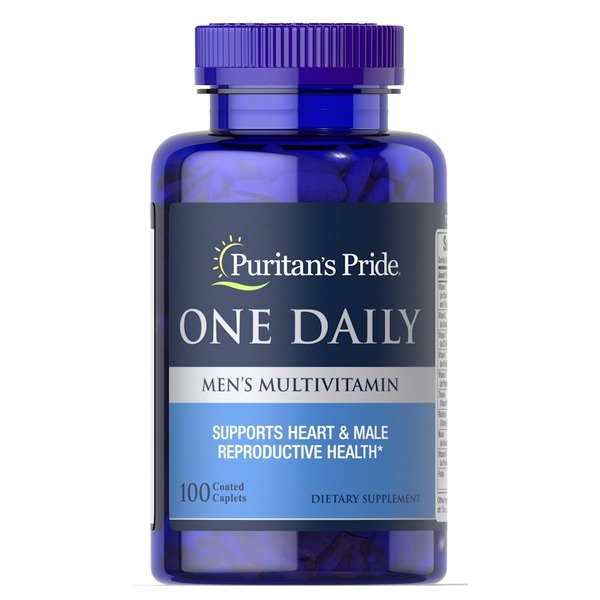 Витамины и минералы Puritan's Pride One Daily Men's Multivitamin, 100 каплет