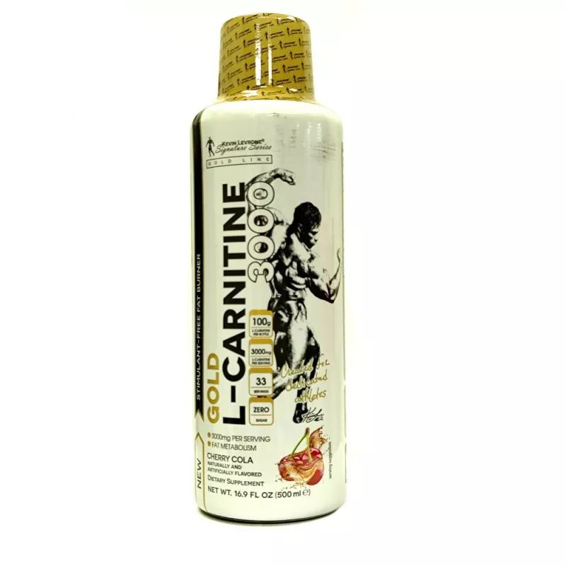 Жиросжигатель Kevin Levrone Gold Line Gold L-Carnitine 3000 mg, 500 мл. Фото 2