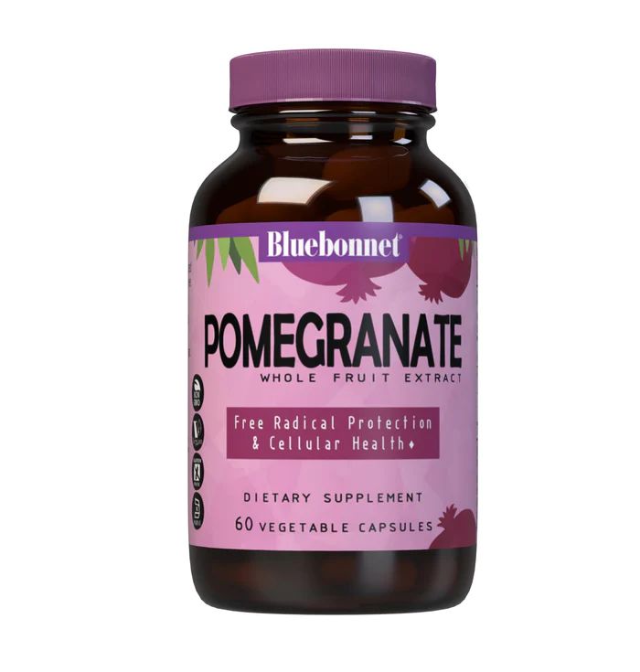 Экстрак плодов граната Bluebonnet Nutrition Super Fruit Pomegranate Extract, 60 вегакапсул