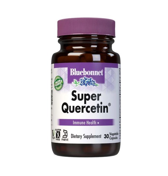 Кверцетин Bluebonnet Nutrition Super Quercetin, 30 вегакапсул для здоров'я імунної системи