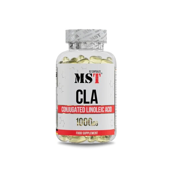 Кон'югована лінолева кислота MST Nutrition CLA 4000, 92 капсули