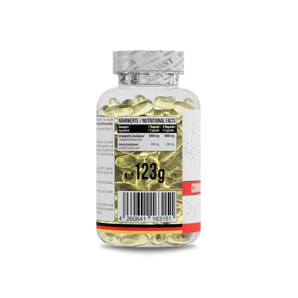 Кон'югована лінолева кислота MST Nutrition CLA 4000, 92 капсули. Фото 2