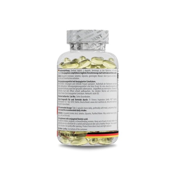 Кон'югована лінолева кислота MST Nutrition CLA 4000, 92 капсули. Фото 3