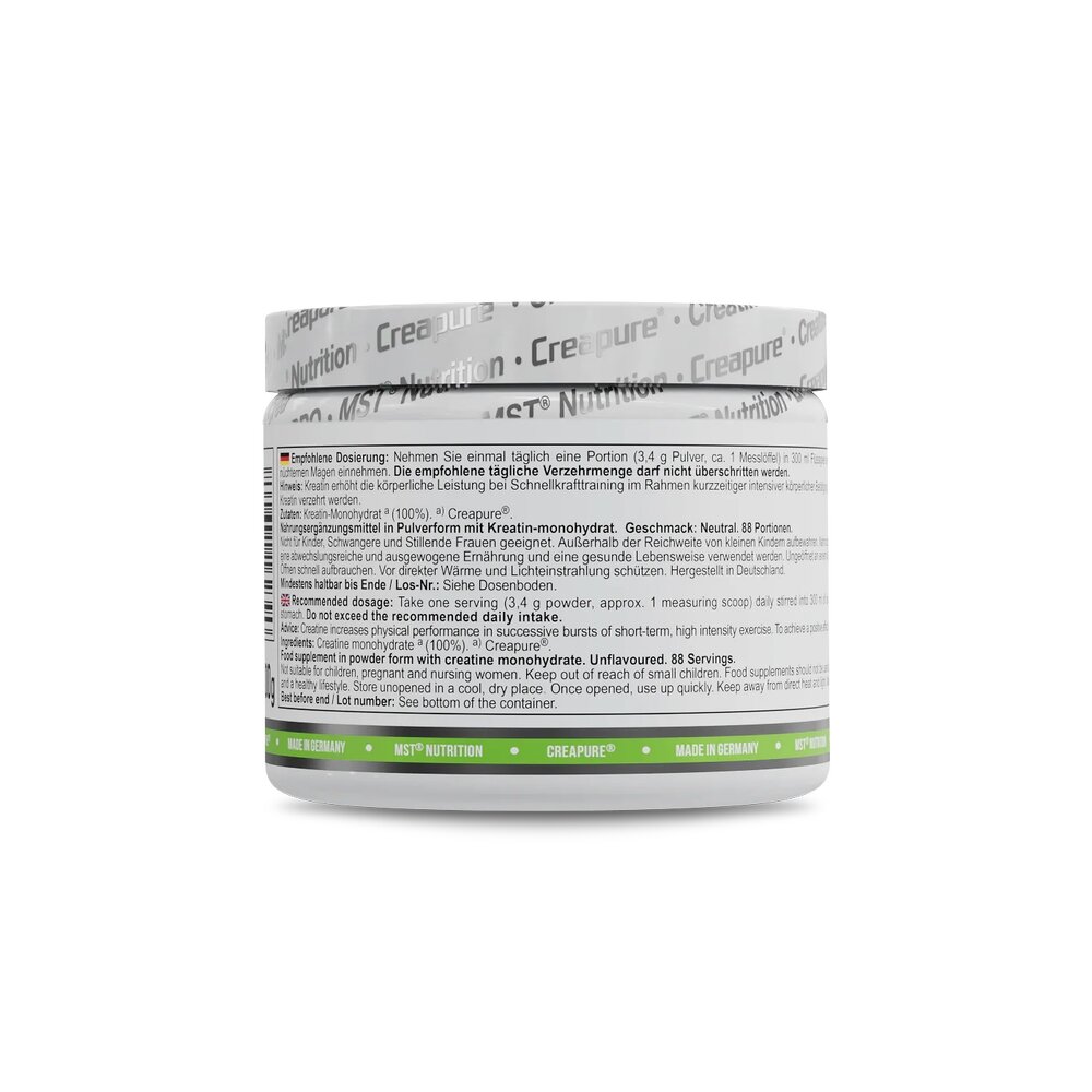 Креатин креапур MST Nutrition Creatine PRO Creapure, 300 грам для зростання м'язів. Фото 3