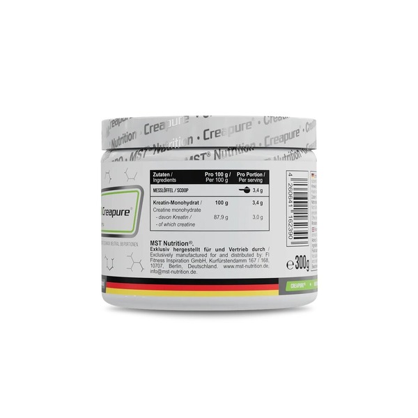 Креатин креапур MST Nutrition Creatine PRO Creapure, 300 грам для зростання м'язів. Фото 2