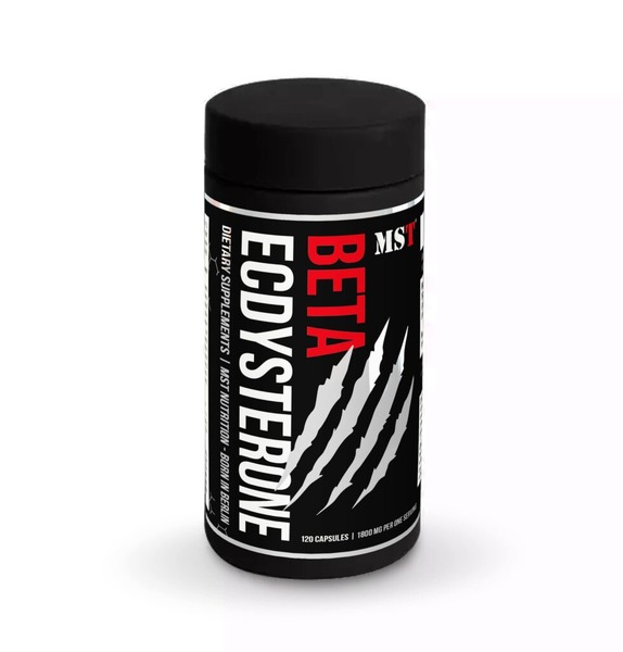 Бета-екдістерон MST Nutrition Beta-Ecdysterone, 120 капсул підтримка росту м'язів
