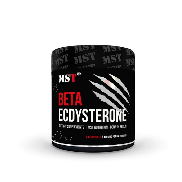 Бета-екдістерон MST Nutrition Beta-Ecdysterone, 240 капсул