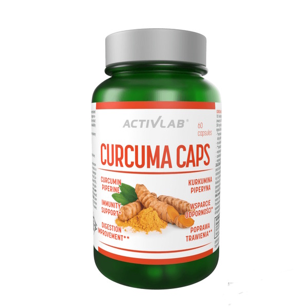 Натуральная добавка ActivLab Curcuma Caps, 60 капсул