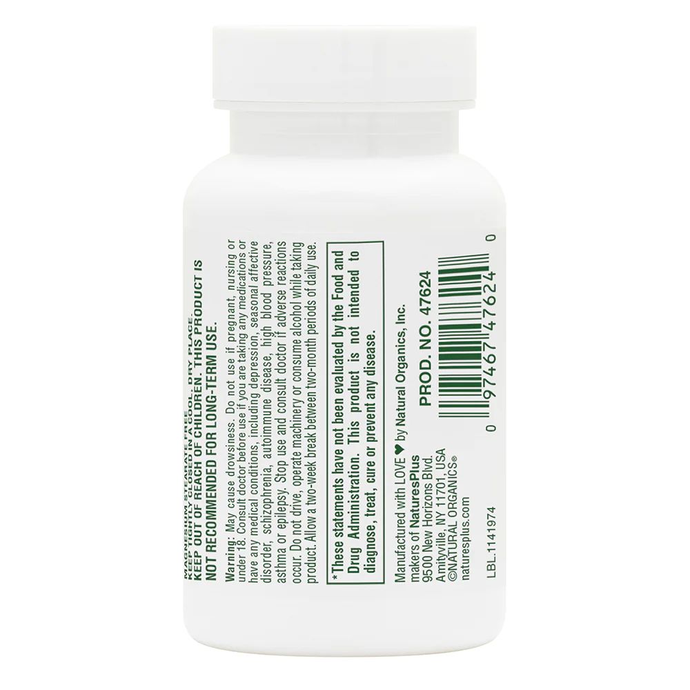 Мелатонін Natures Plus Fast Acting Melatonin 1 mg, 90 таблеток для гарного сну. Фото 3