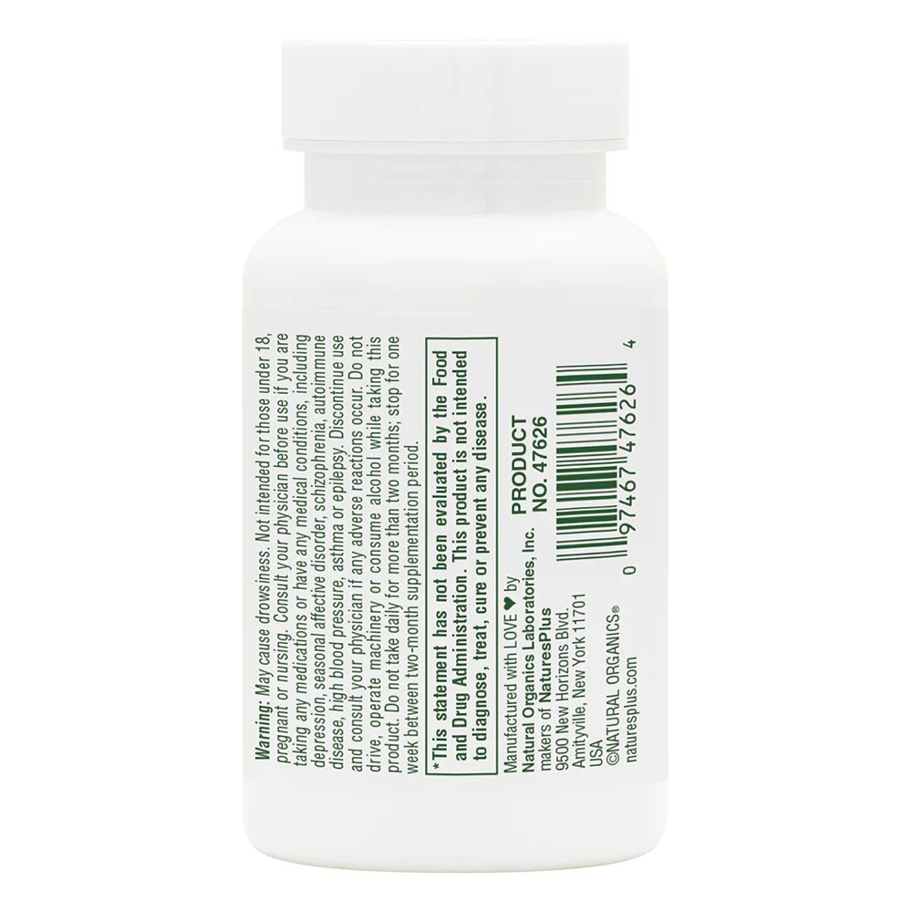 Мелатонін Natures Plus Fast Acting Melatonin 5 mg, 90 таблеток для гарного сну. Фото 3