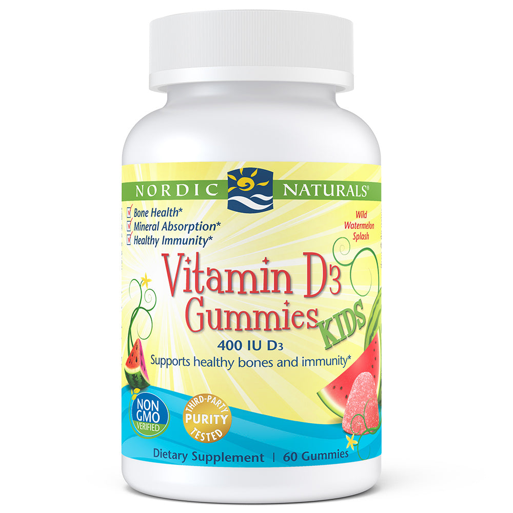 Вітамін D для дітей Nordic Naturals Vitamin D3 Kids, 60 жувальних цукерок