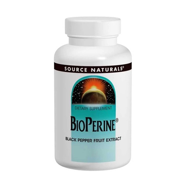 Екстракт чорного перцю Source Naturals BioPerine 10 mg, 60 таблеток