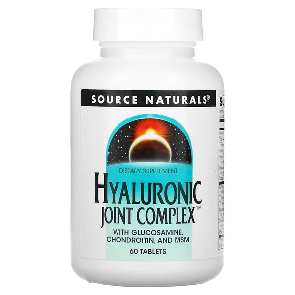 Препарат для суглобів і зв'язок Source Naturals Hyaluronic Joint Complex, 60 таблеток