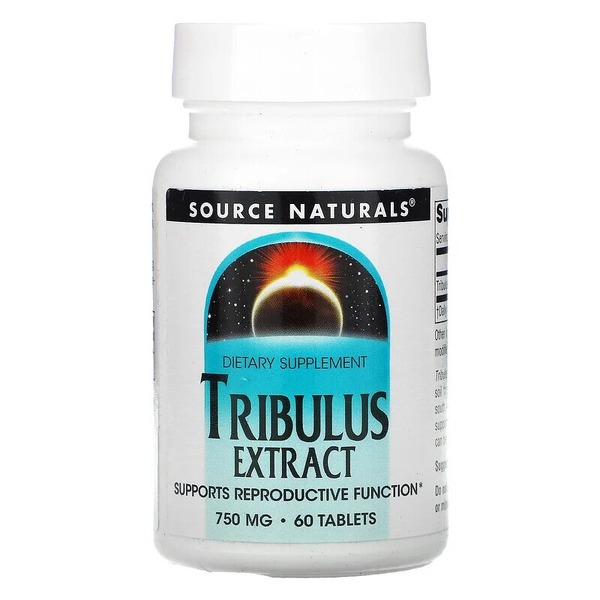 Трибулус Source Naturals Tribulus Extract 750 mg, 60 таблеток