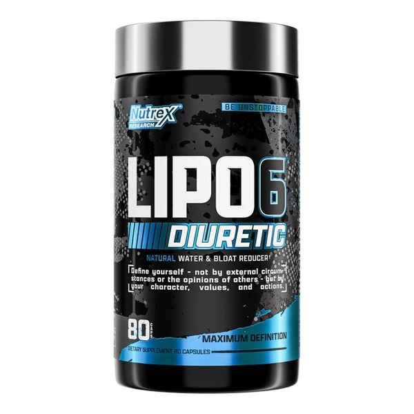 Диуретик Nutrex Research Lipo-6 Diuretic, 80 капсул