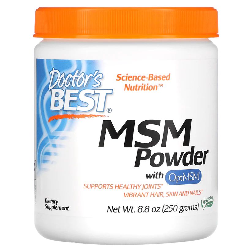 Метилсульфонілметан Doctor's Best MSM Powder with OptiMSM, 250 грам