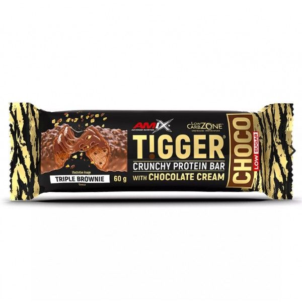 Батончик AMIX Tigger Choco Crunchy Protein Bar, 60 грамм. Фото 2