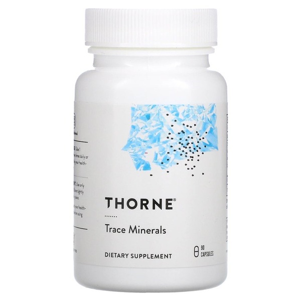 Мікроелементи Thorne Trace Minerals, 90 вегакапсул для підтримки імунної системи