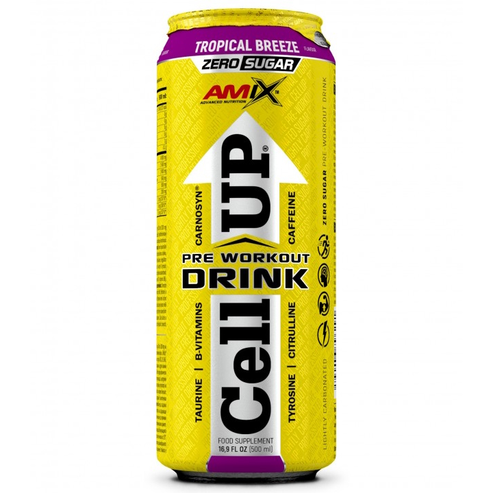 Передтренувальний комплекс AMIX CellUp Drink, 500 мл. Фото 2