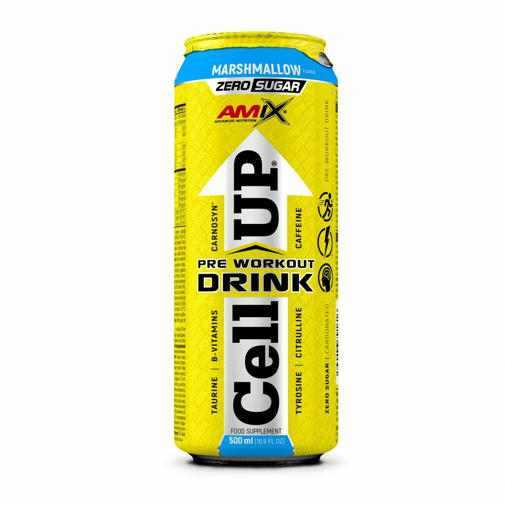 Передтренувальний комплекс AMIX CellUp Drink, 500 мл. Фото 6