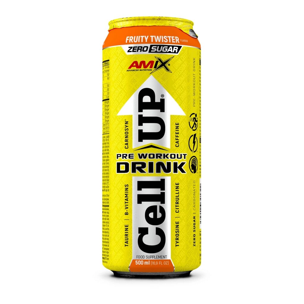 Передтренувальний комплекс AMIX CellUp Drink, 500 мл. Фото 8