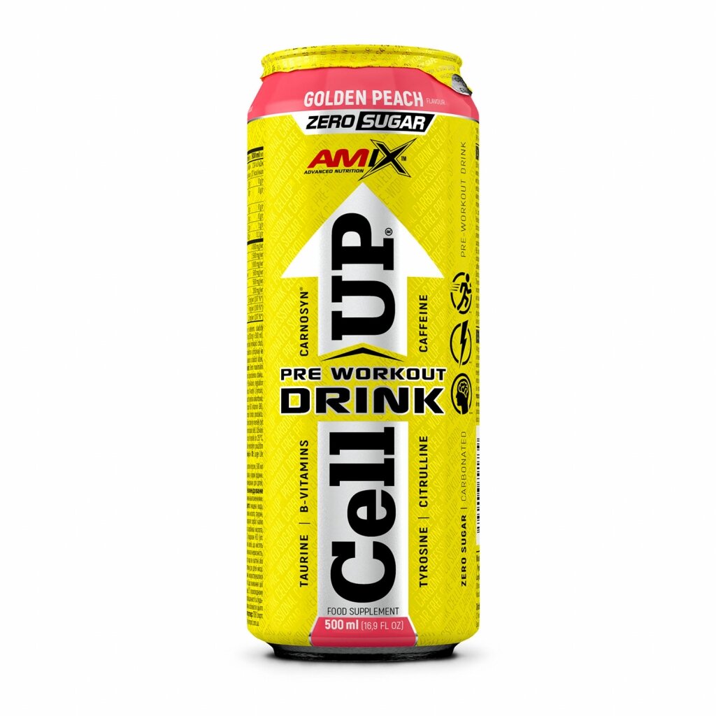 Передтренувальний комплекс AMIX CellUp Drink, 500 мл. Фото 7