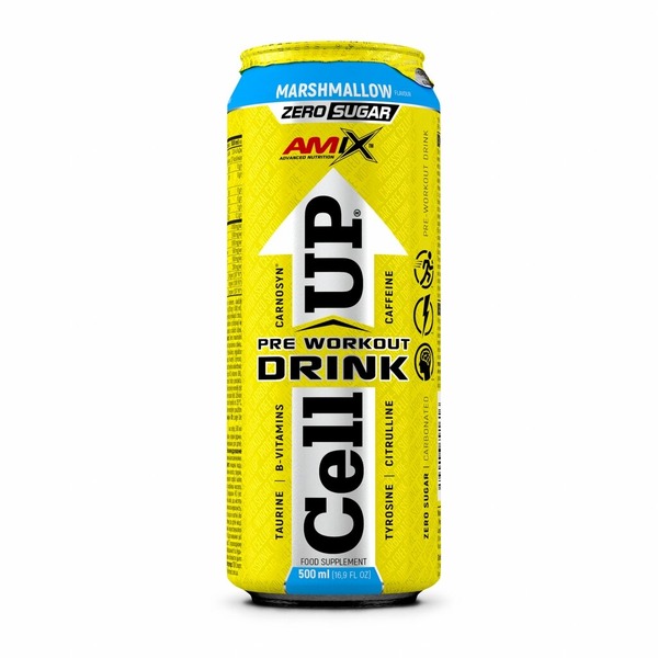Передтренувальний комплекс AMIX CellUp Drink, 500 мл. Фото 6