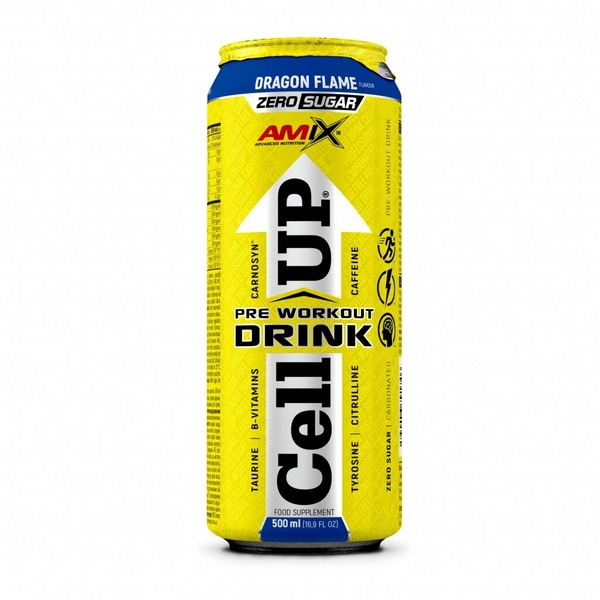 Передтренувальний комплекс AMIX CellUp Drink, 500 мл. Фото 4