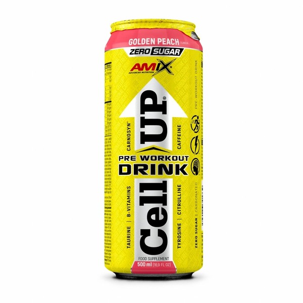 Передтренувальний комплекс AMIX CellUp Drink, 500 мл. Фото 7