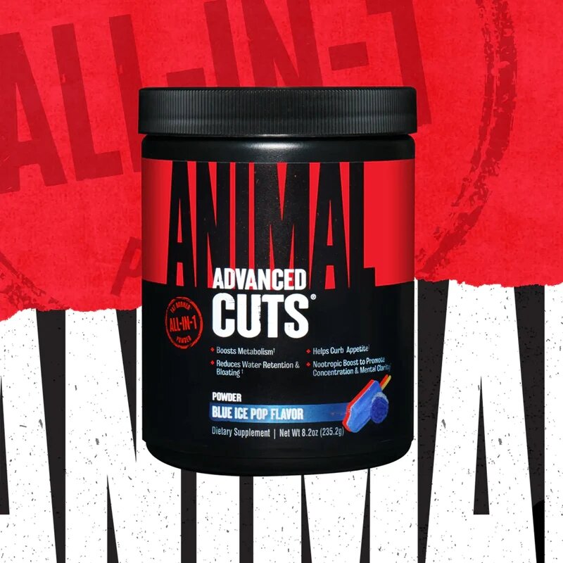 Жироспалювач Universal Nutrition Animal Cuts Powder, 42 порції. Фото 2