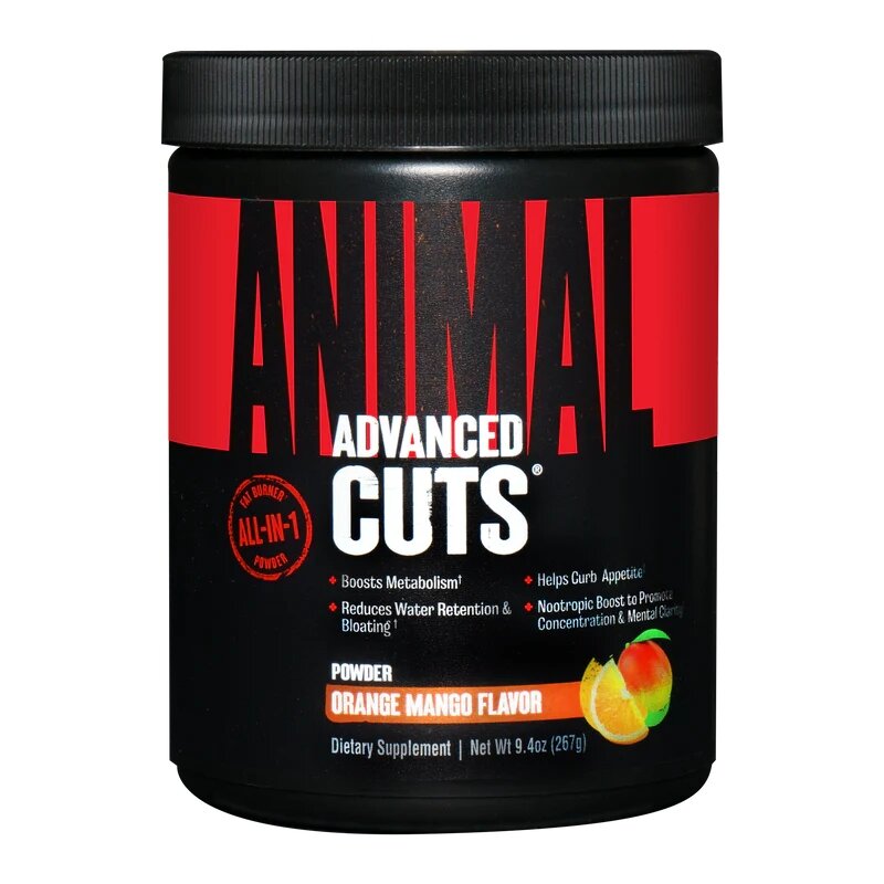 Жироспалювач Universal Nutrition Animal Cuts Powder, 42 порції