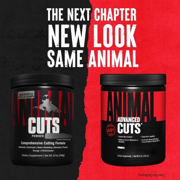 Жироспалювач Universal Nutrition Animal Cuts Powder, 42 порції. Фото 6