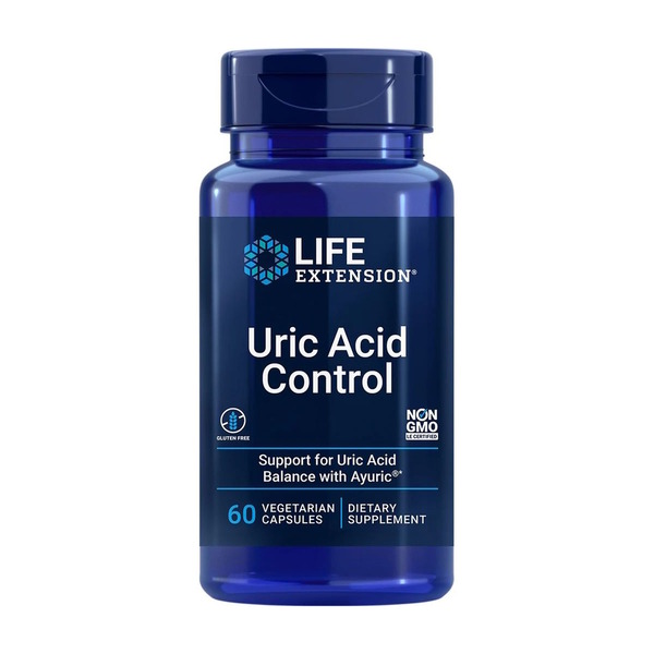 Екстракт бібхітаки Life Extension Uric Acid Control, 60 вегакапсул