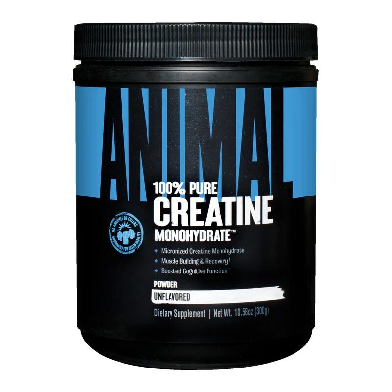 Креатин моногидрат Universal Nutrition Animal Micronized Creatine, 300 грамм