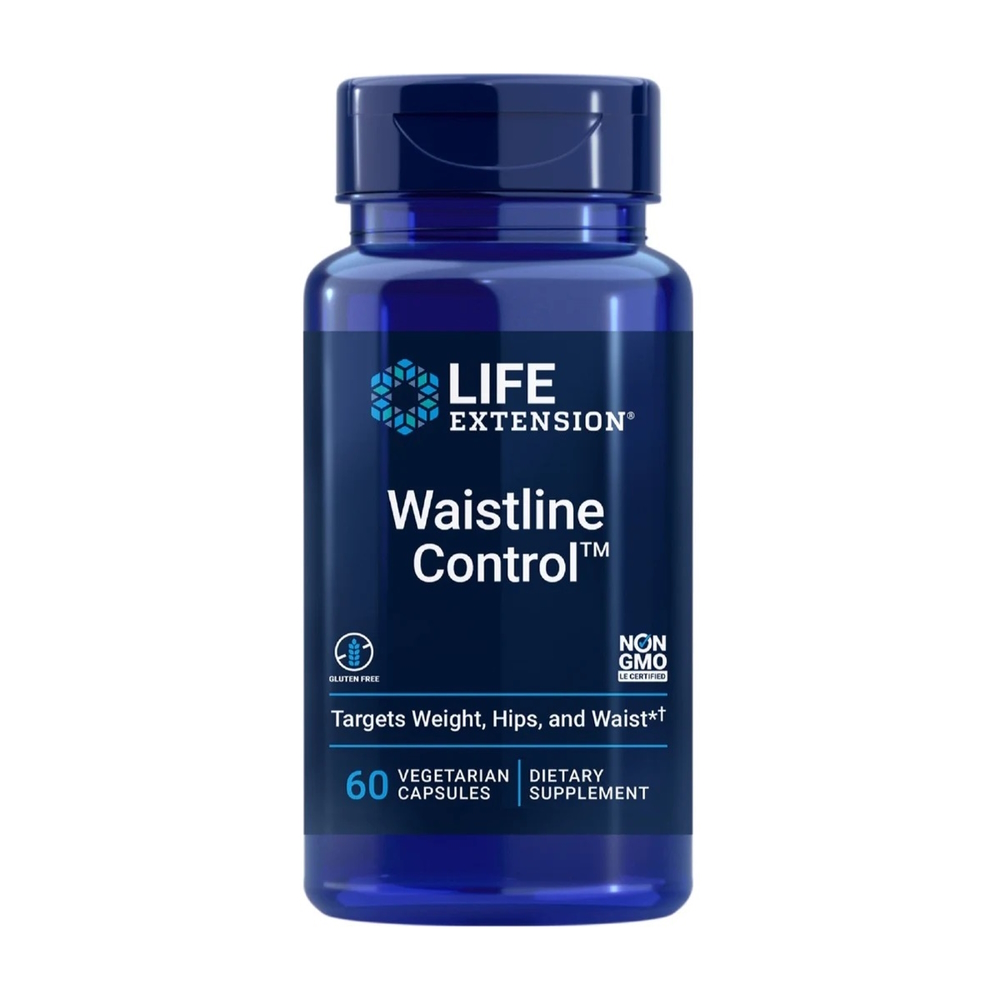 Жироспалювач Life Extension Waistline Control, 60 вегакапсул