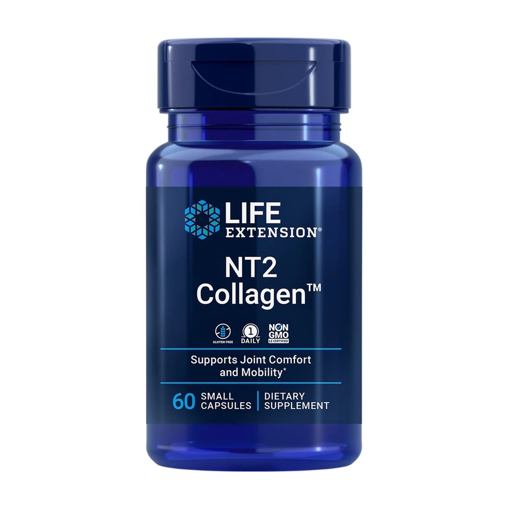 Колаген Life Extension NT2 Collagen, 60 капсул для підтримки суглобів