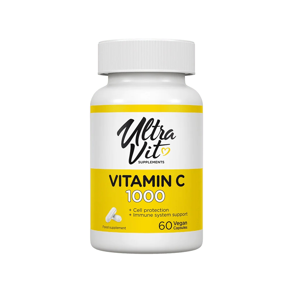 Витамин C VPLab UltraVit Vitamin C, 60 капсул