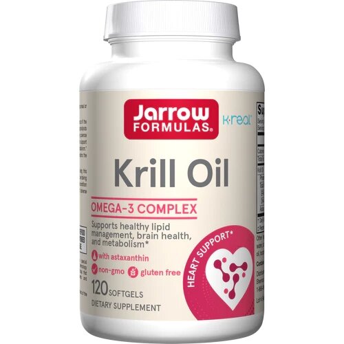 Масло криля Jarrow Formulas Krill Oil, 120 капсул