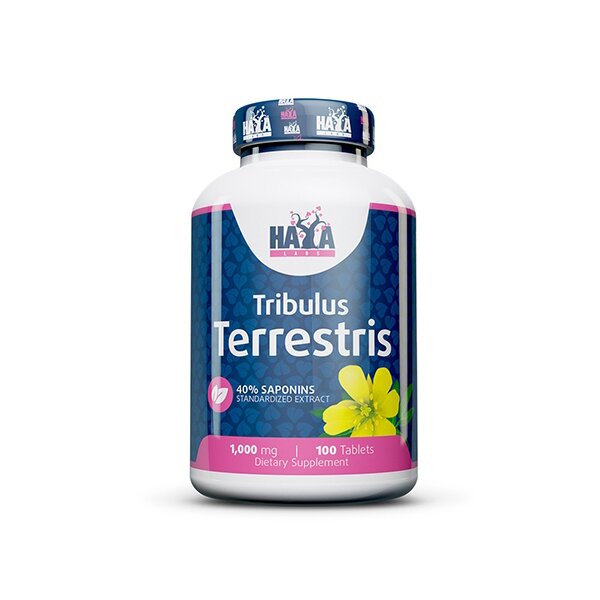 Трибулус террестріс Haya Labs Tribulus Terrestris 1000 mg, 100 таблеток