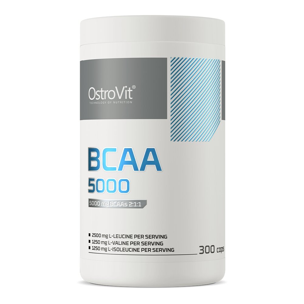 BCAA OstroVit BCAA 5000 mg, 300 капсул