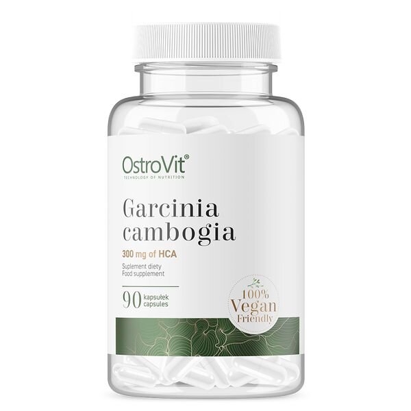 Екстракт плодів малабарського тамаринду OstroVit Vege Garcinia Cambogia, 90 вегакапсул