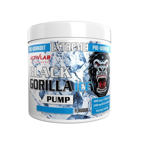 Передтренувальний комплекс ActivLab Black Gorilla Ice Pump, 300 грам