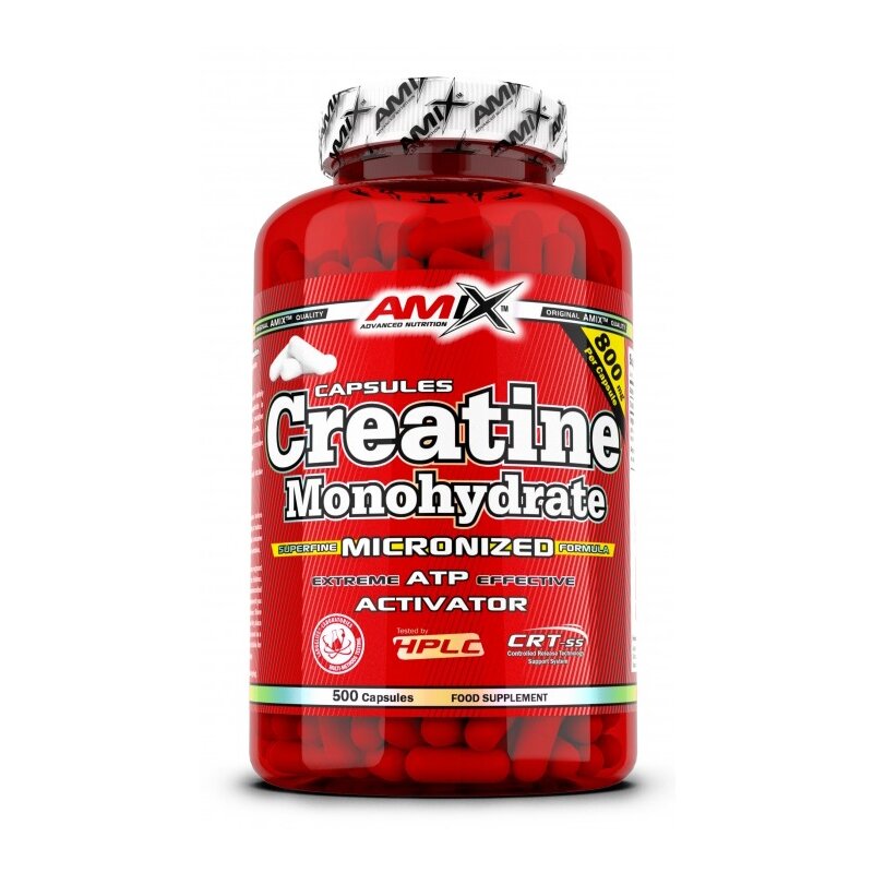 Креатин AMIX Creatine Monohydrate, 500 капсул